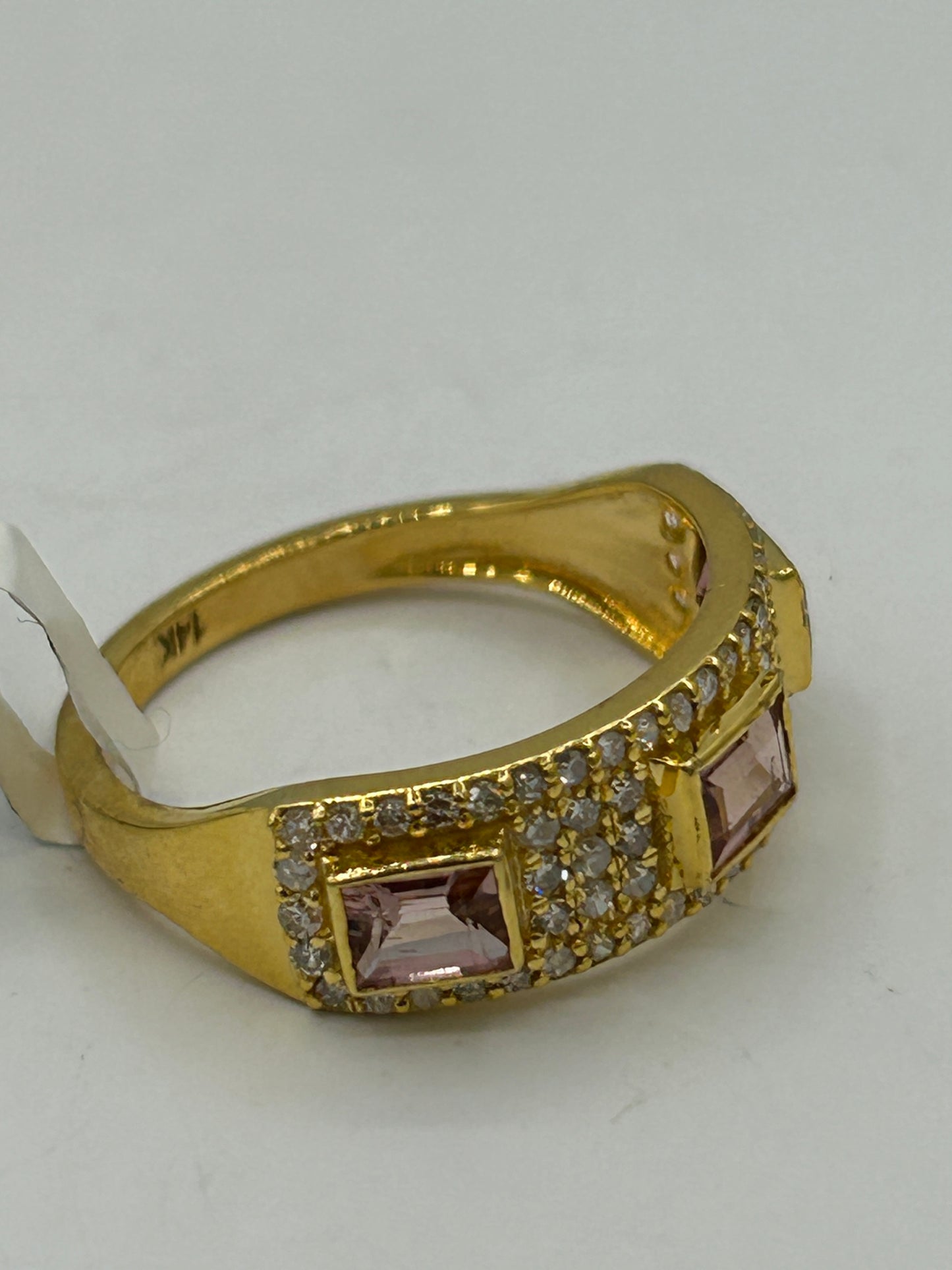 14k Solid Gold Diamond Rings