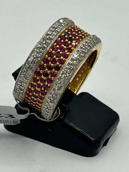 14k Solid Gold Diamond Rings