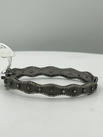 Sand Casting Diamond Bangle