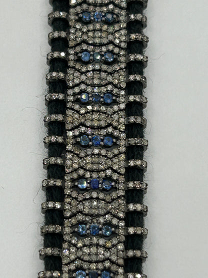 Sapphire and Diamond Bracelet