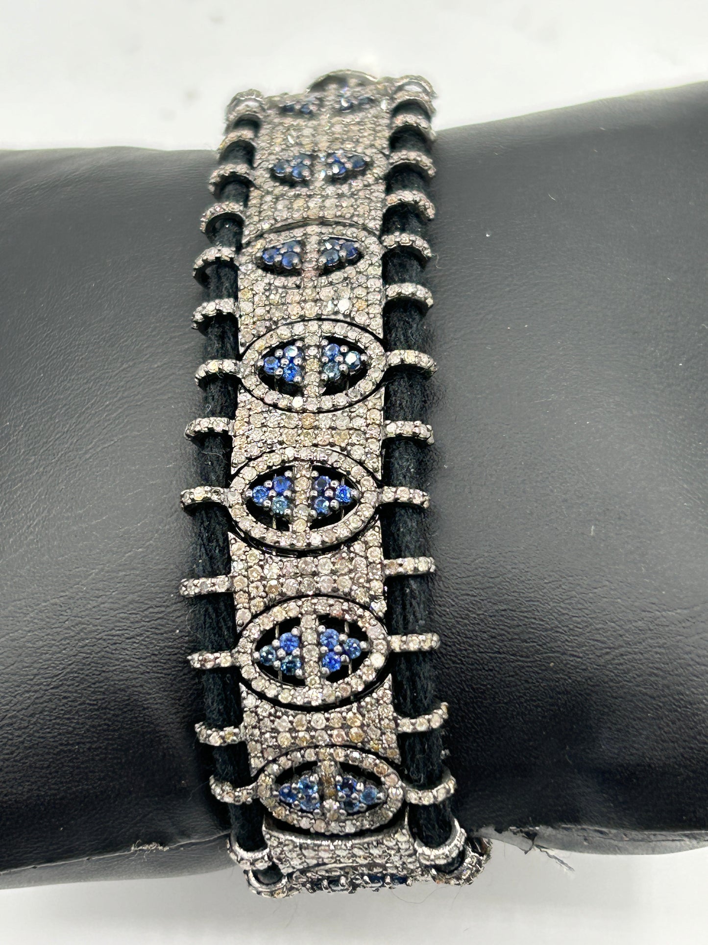 Sapphire and Diamond Bracelet