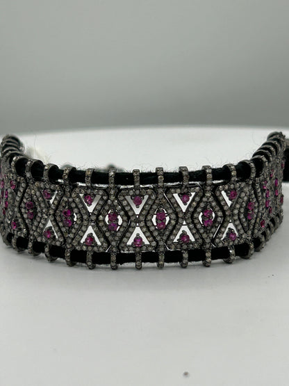 Ruby and Diamond Bracelet