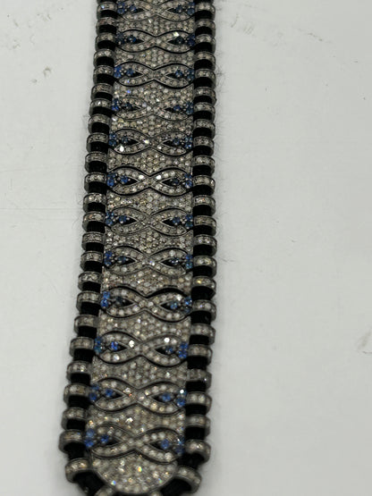 Sapphire and Diamond Bracelet