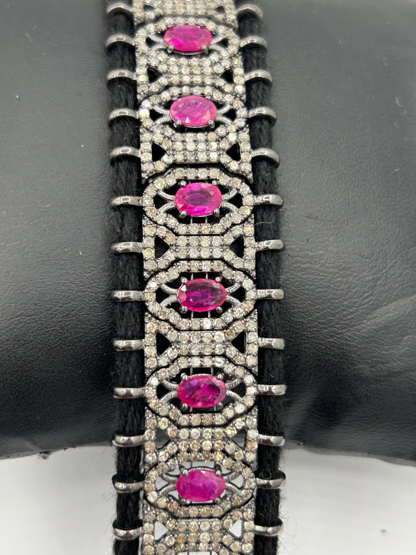 Ruby and Diamond Bracelet