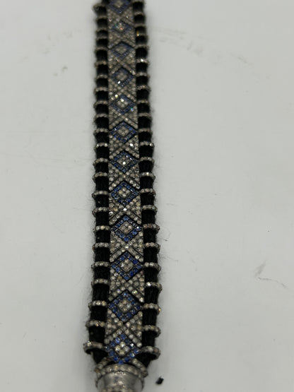 Sapphire and Diamond Bracelet