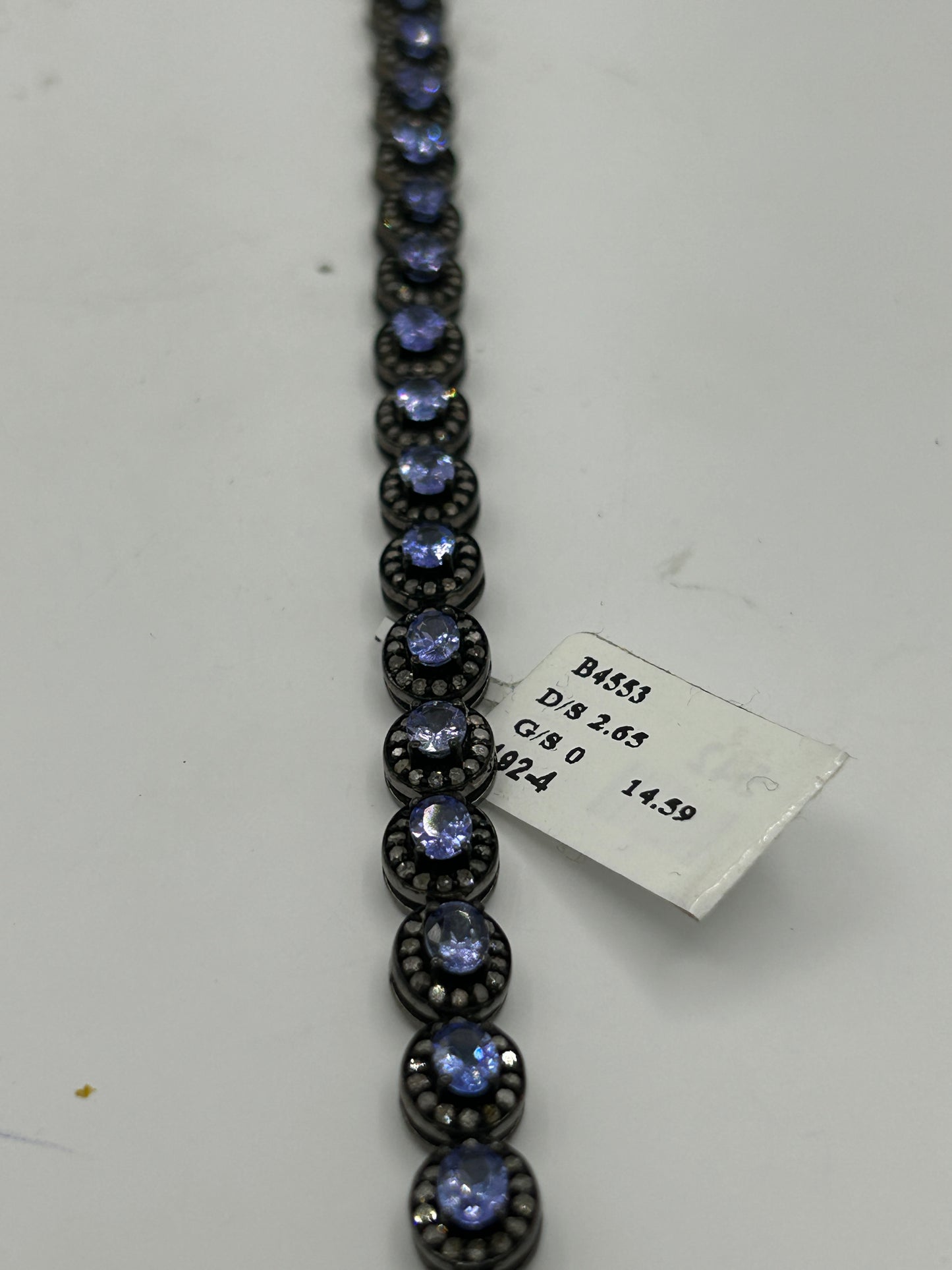 Oval Kynite Diamond Designer Bracelet