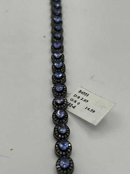 Oval Kynite Diamond Designer Bracelet