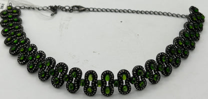 Peridot Chokar Diamond Necklace