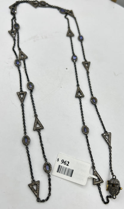 Kynite Designer Diamond Long Necklace