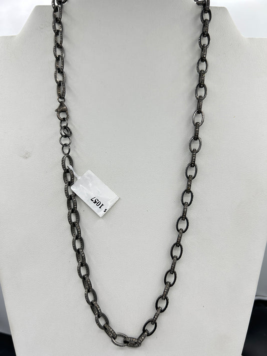 Diamond Link Chain Necklace