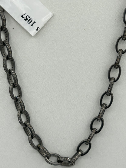 Diamond Link Chain Necklace