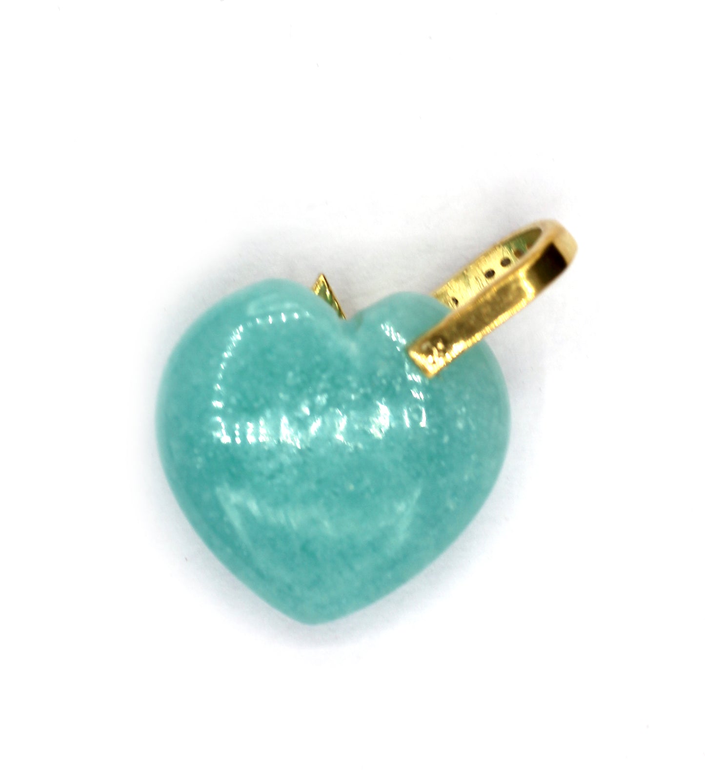 Heart Pave Diamond Pendant