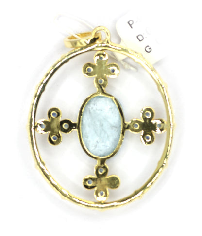 92.5 sterling silver Diamond pendant