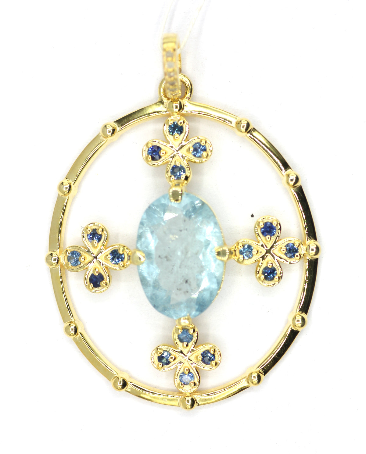 92.5 sterling silver Diamond pendant