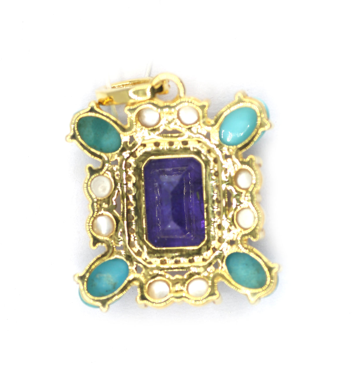 92.5 sterling silver Diamond pendant