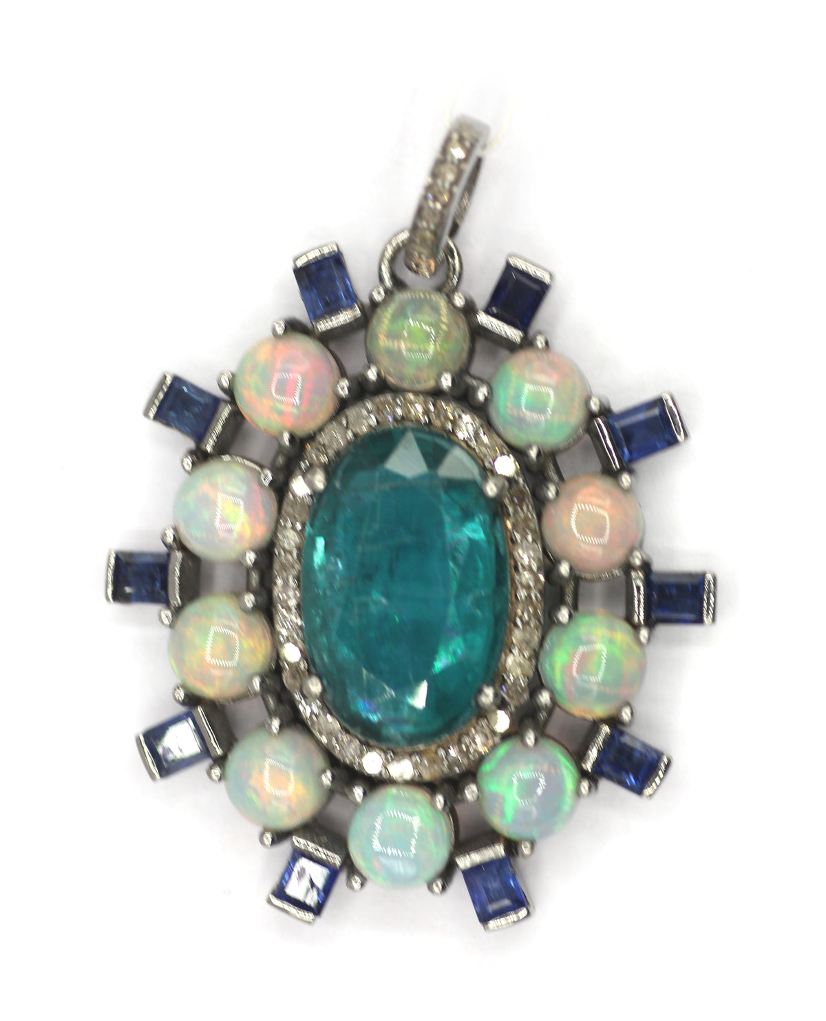 92.5 sterling silver Diamond pendant