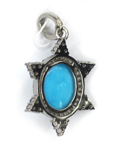 92.5 sterling silver Diamond pendant