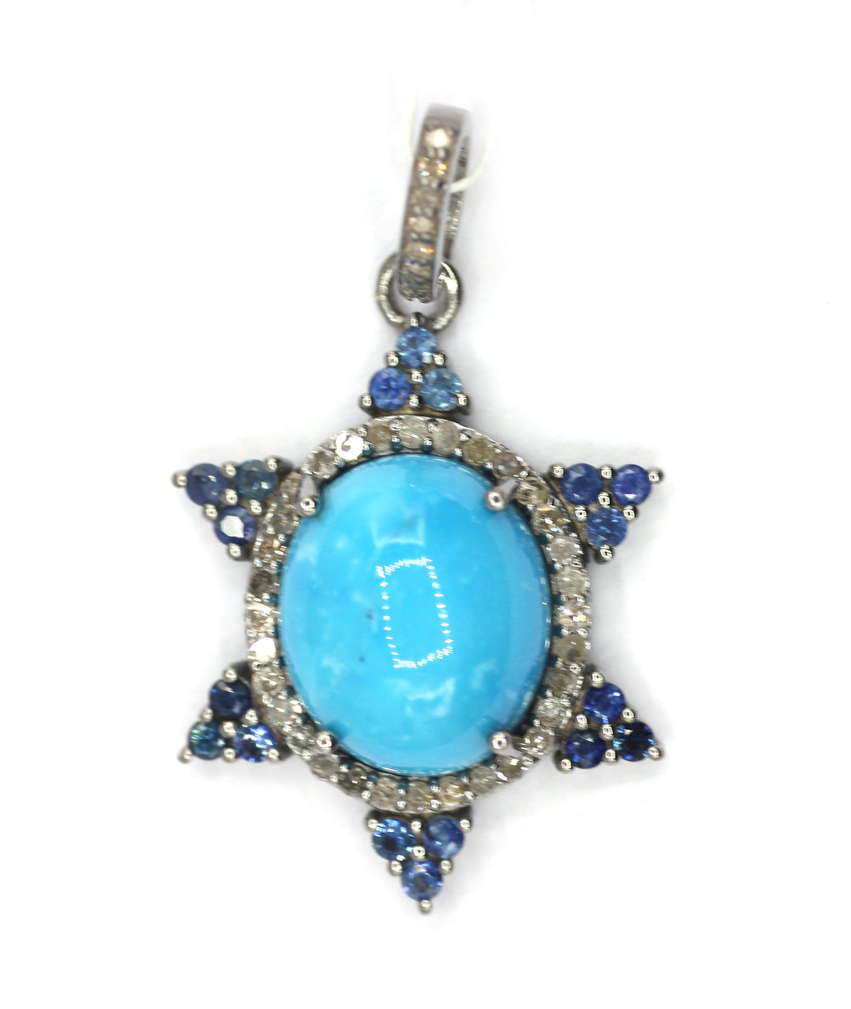 92.5 sterling silver Diamond pendant
