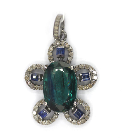92.5 sterling silver Diamond pendant