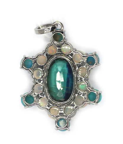 92.5 sterling silver Diamond pendant