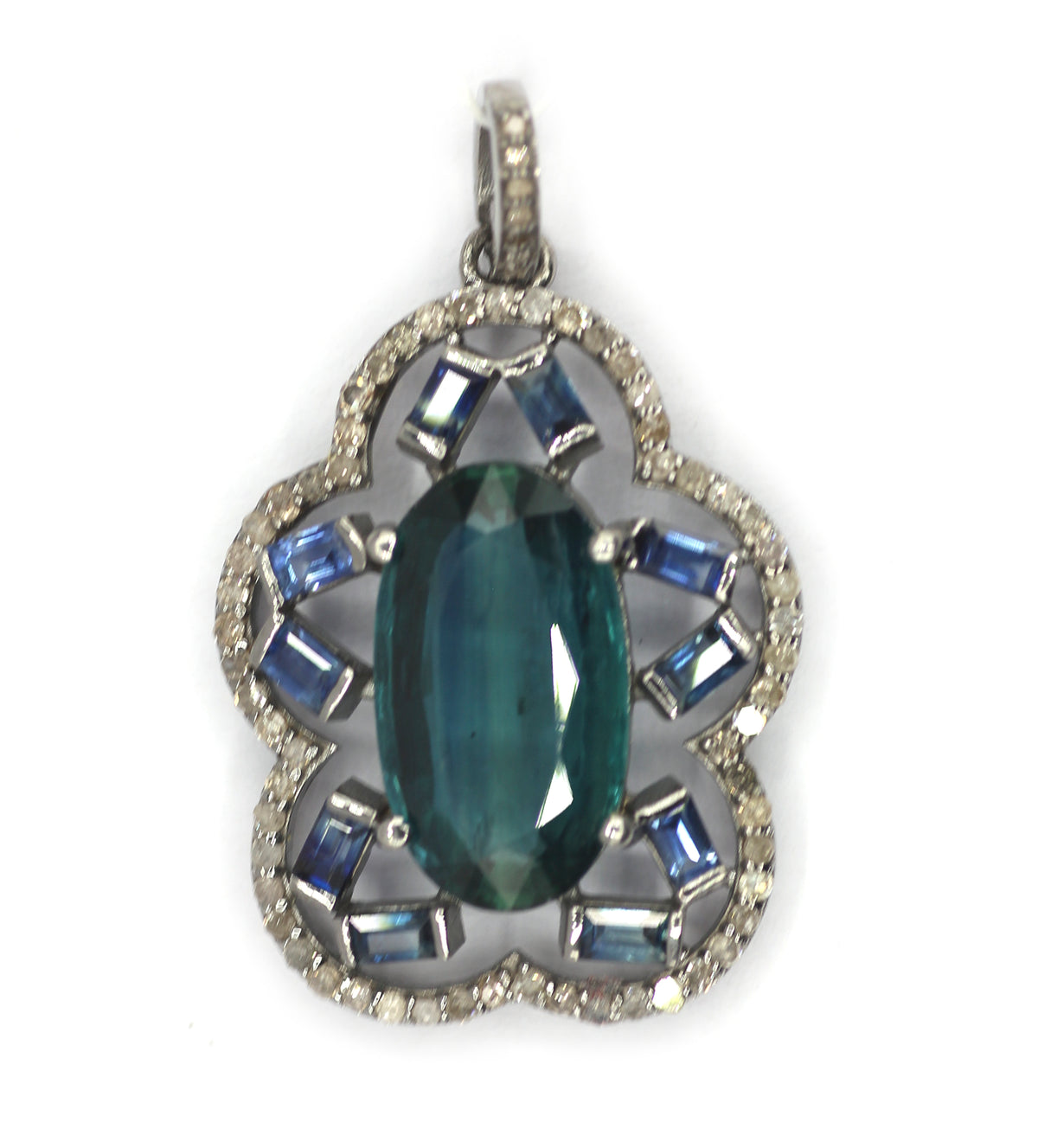 92.5 sterling silver Diamond pendant