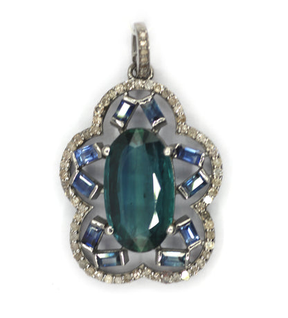 92.5 sterling silver Diamond pendant