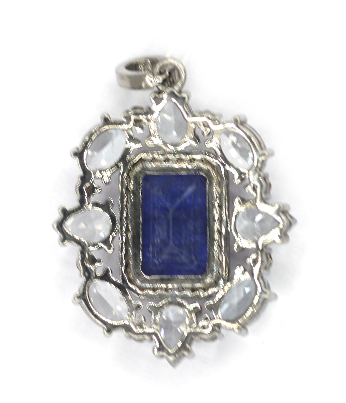 92.5 sterling silver Diamond pendant