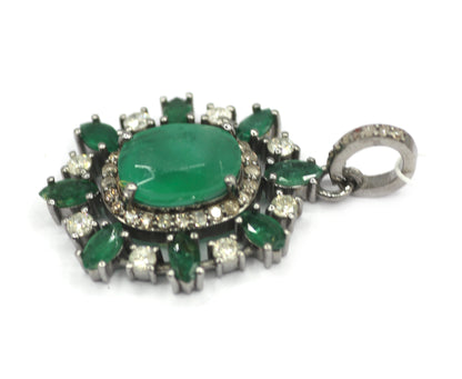 92.5 sterling silver Diamond pendant