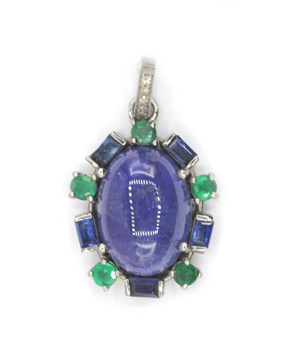 92.5 sterling silver Diamond pendant