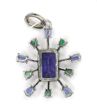 92.5 sterling silver Diamond pendant