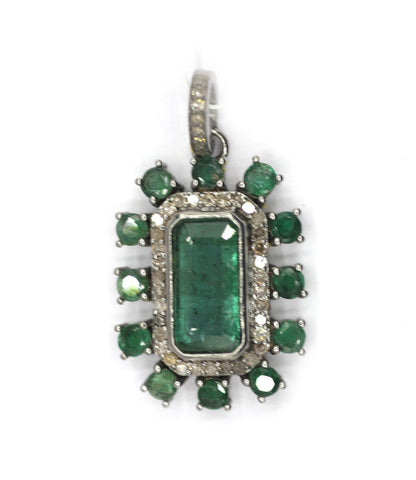 92.5 sterling silver Diamond pendant