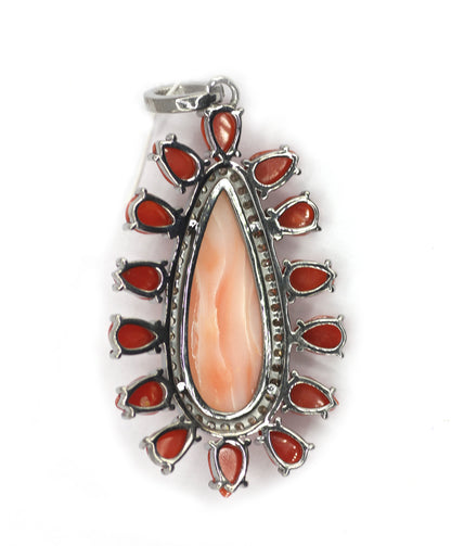 92.5 sterling silver Diamond pendant