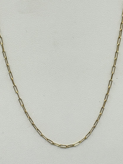 14k Solid Gold Diamond Necklace