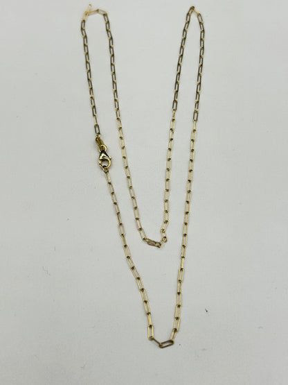 14k Solid Gold Diamond Necklace