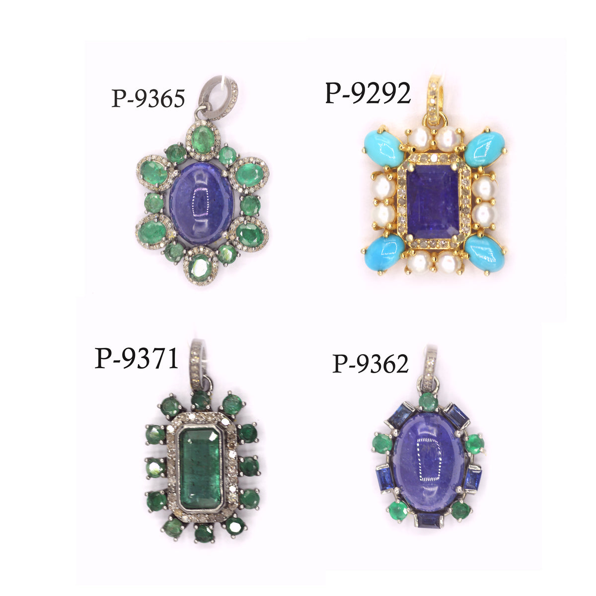 92.5 sterling silver Diamond pendant