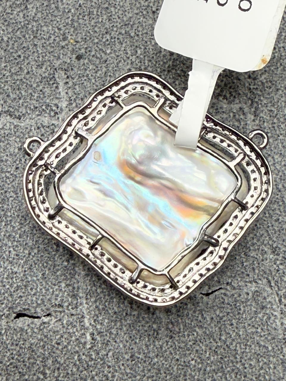 Pearl Diamond Pendant