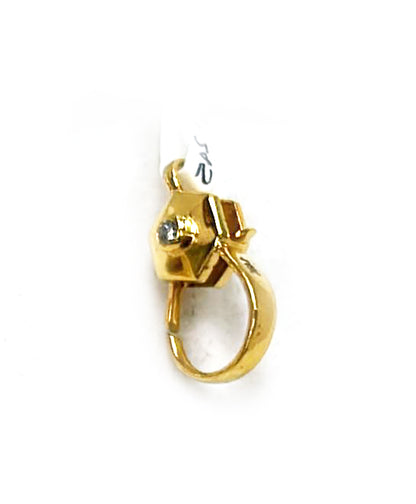 14k Solid Gold Diamond Clasps