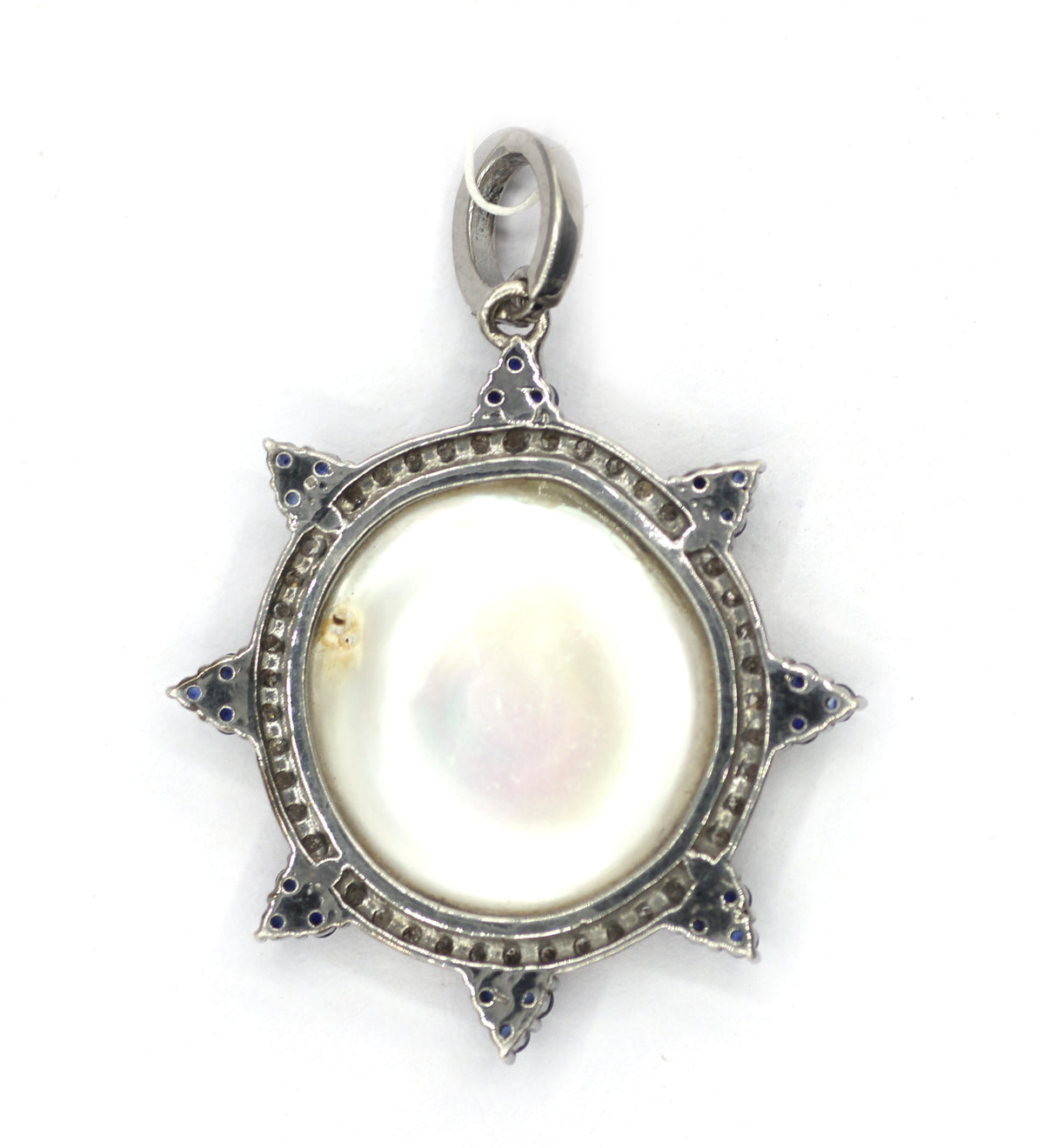 92.5 sterling silver Diamond pendant