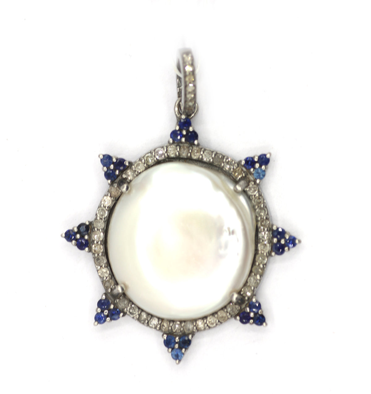 92.5 sterling silver Diamond pendant