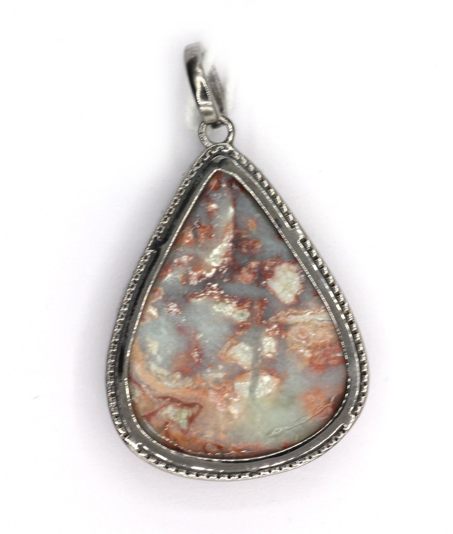 Pear  Pave Diamond Pendant