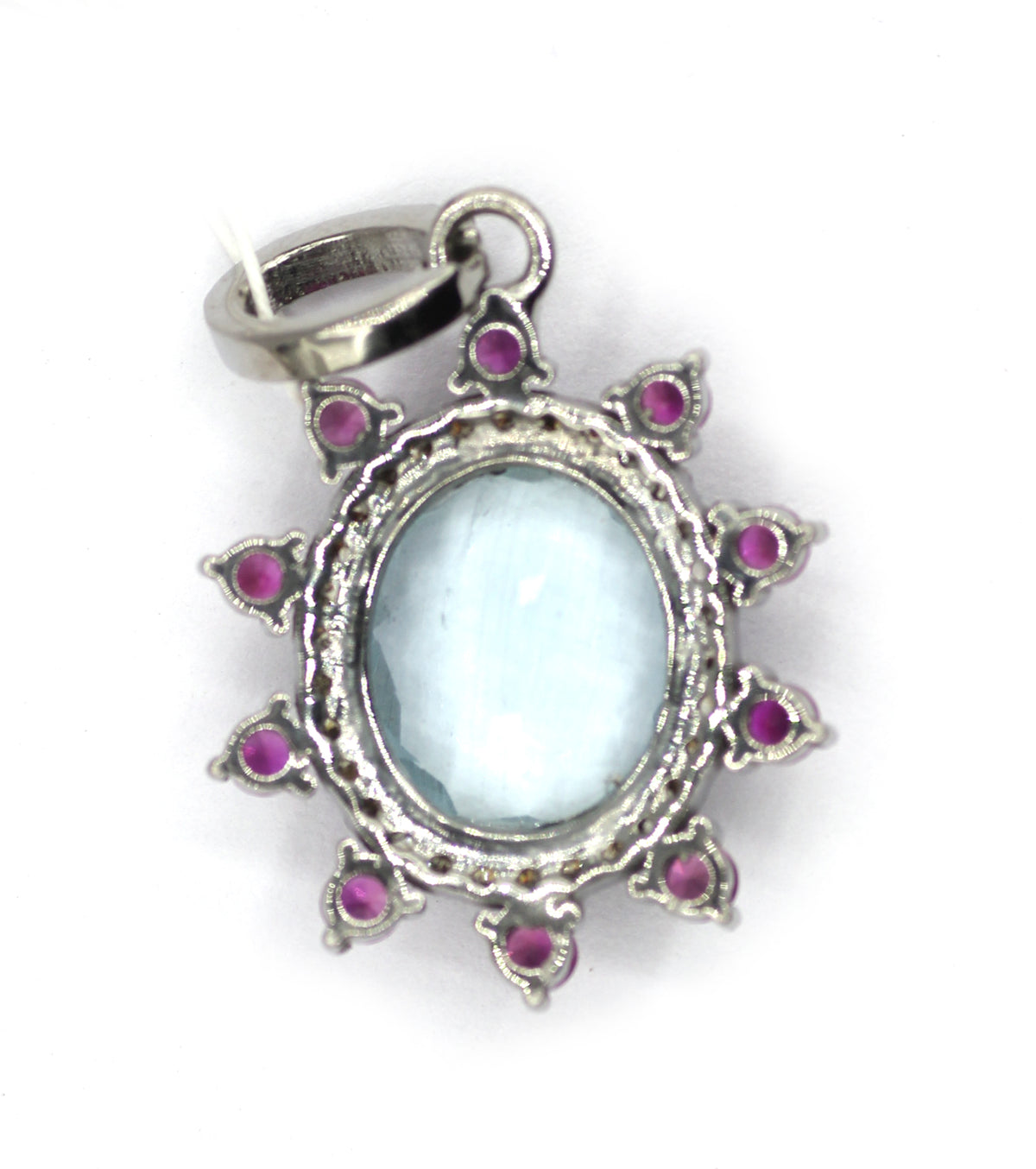 92.5 sterling silver Diamond pendant