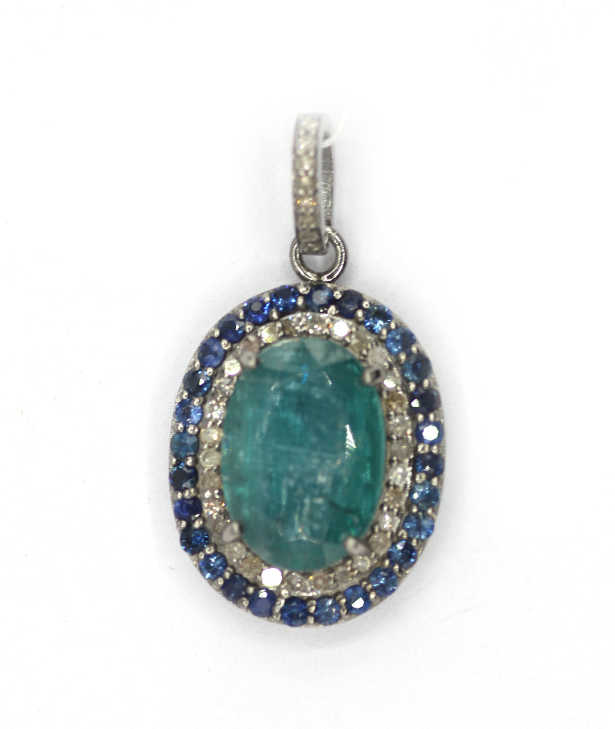 92.5 sterling silver Diamond pendant