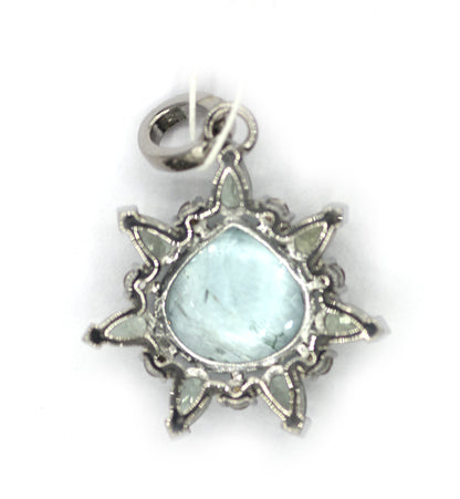 92.5 sterling silver Diamond pendant