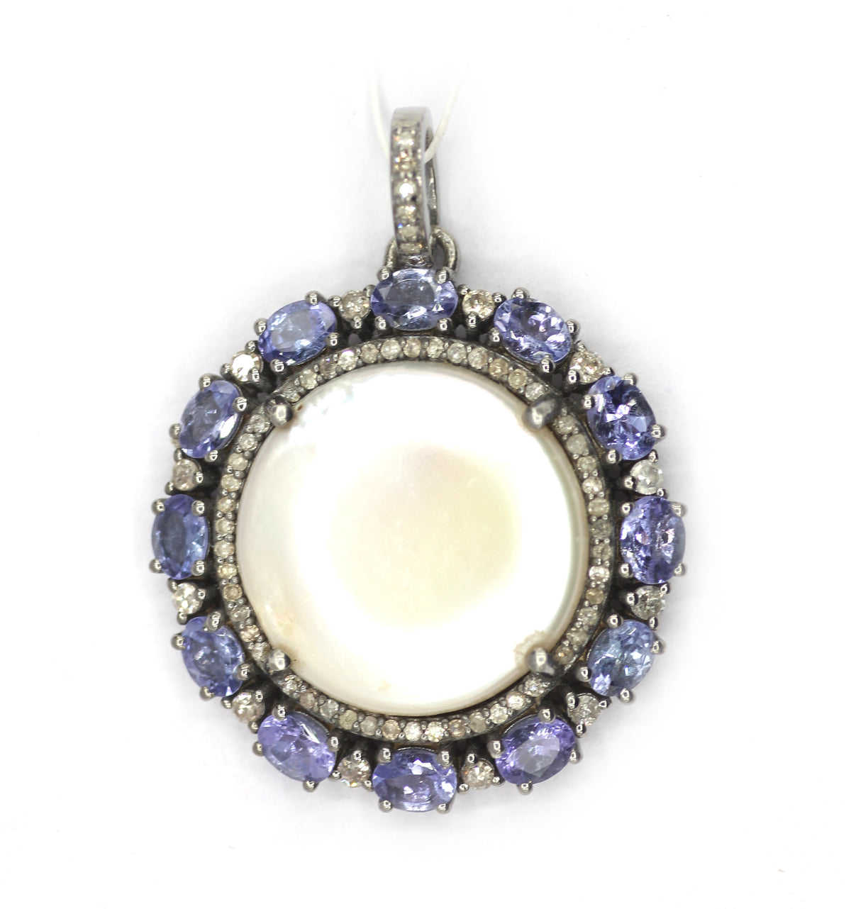 92.5 sterling silver Diamond pendant