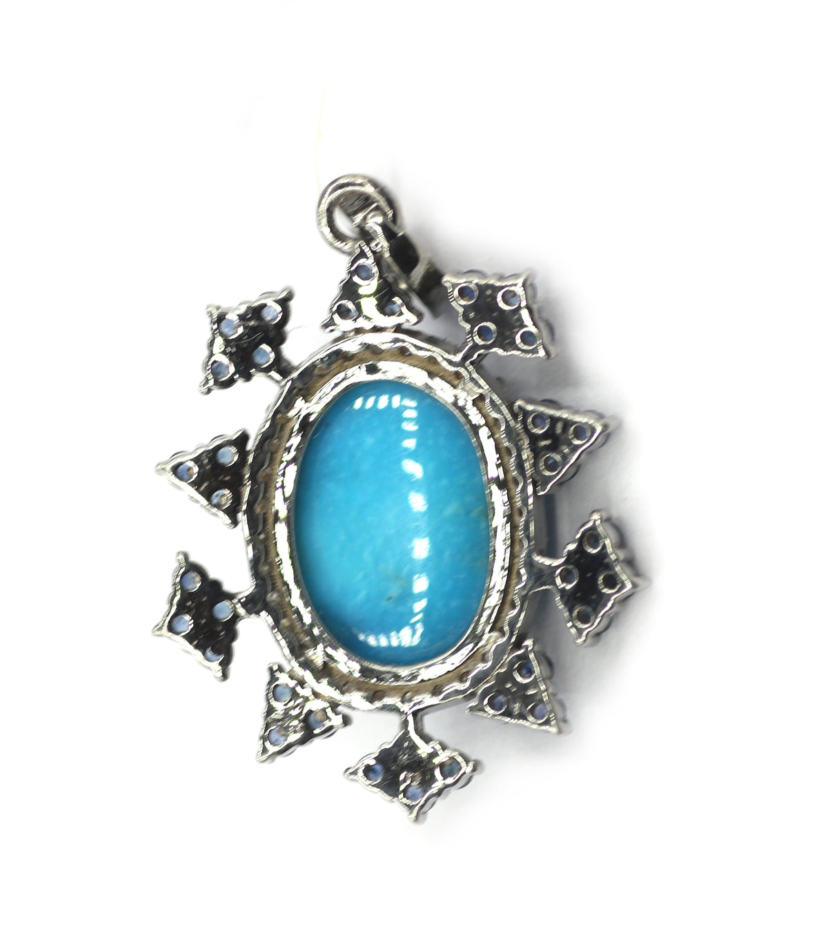 92.5 sterling silver Diamond pendant