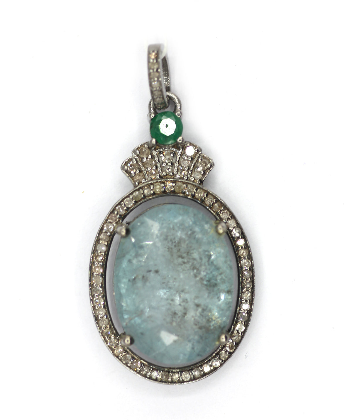 92.5 sterling silver Diamond pendant