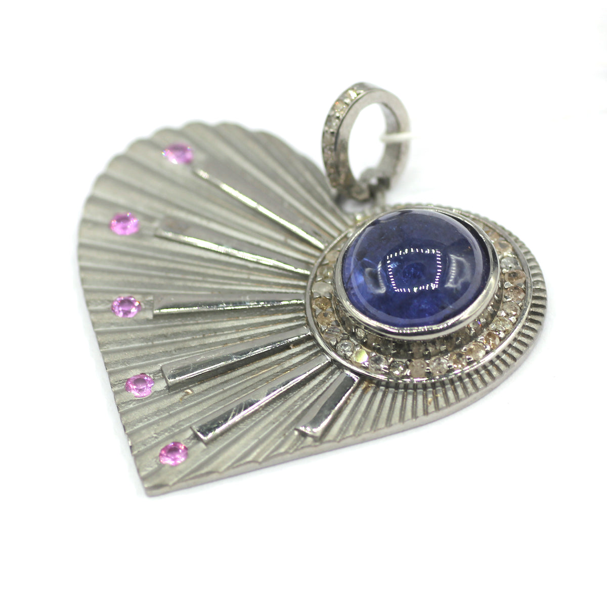 92.5 sterling silver Diamond pendant
