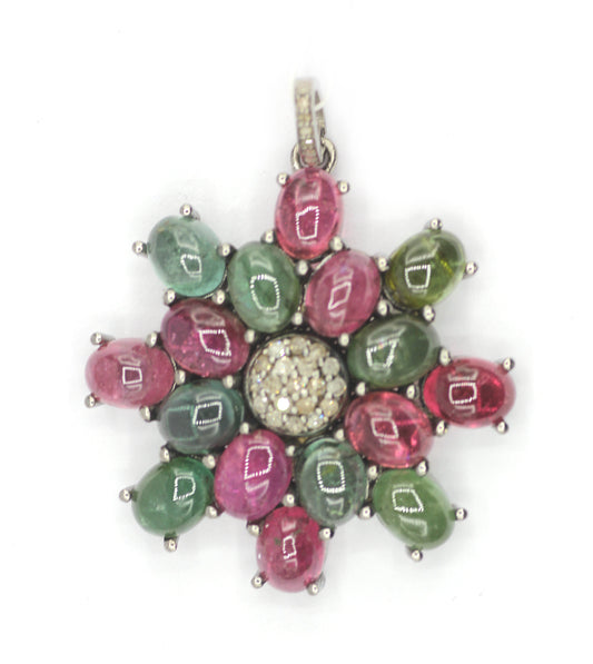 92.5 sterling silver Diamond pendant