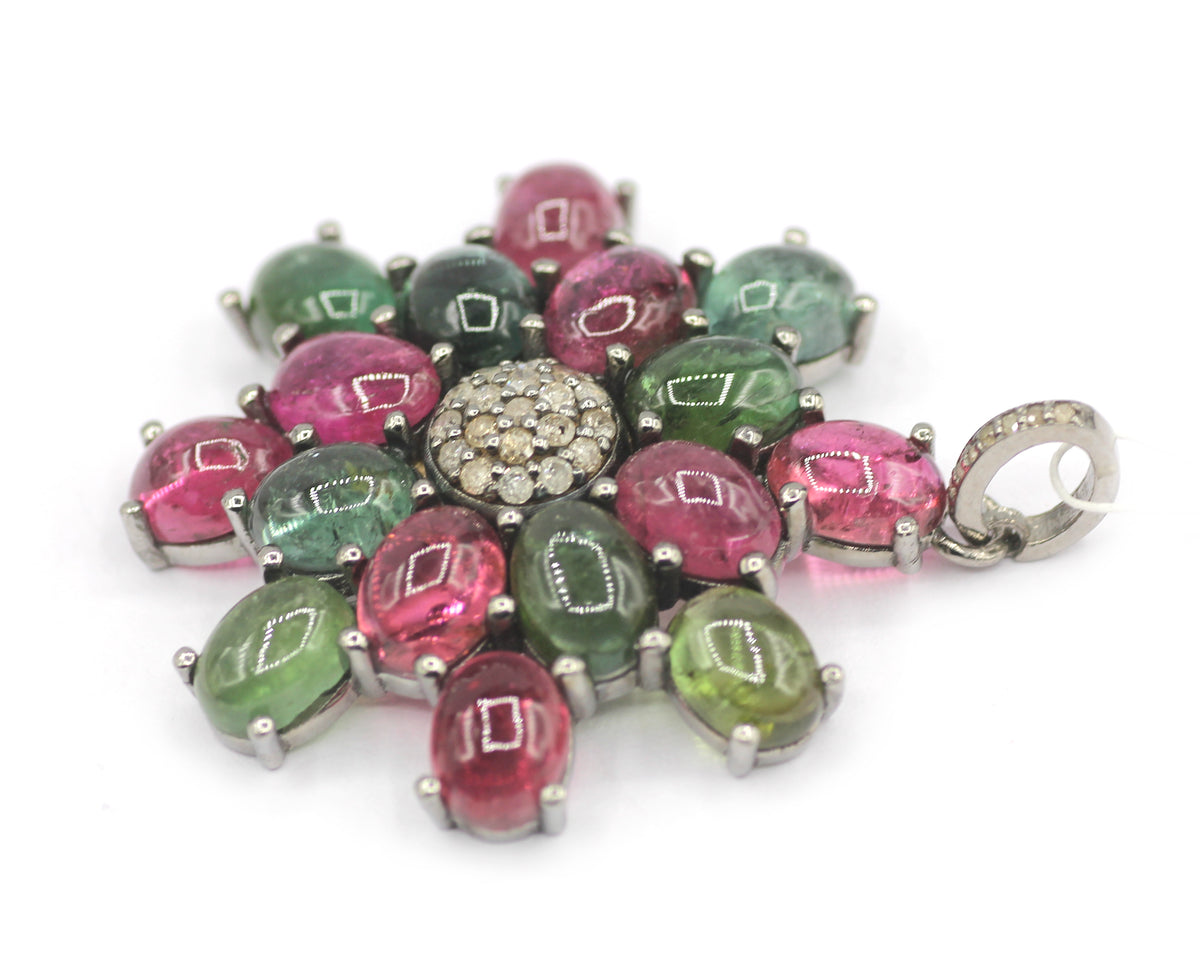92.5 sterling silver Diamond pendant