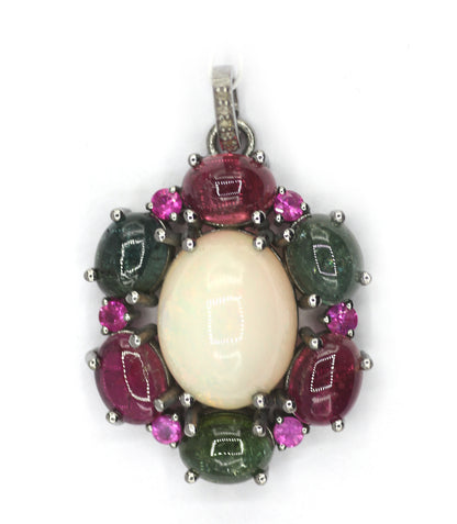 92.5 sterling silver Diamond pendant